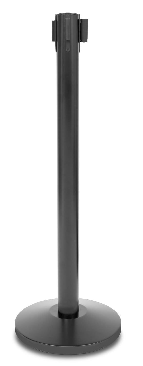 "Premium" Pfosten - schwarz matt, schwarzer Gürtel-2