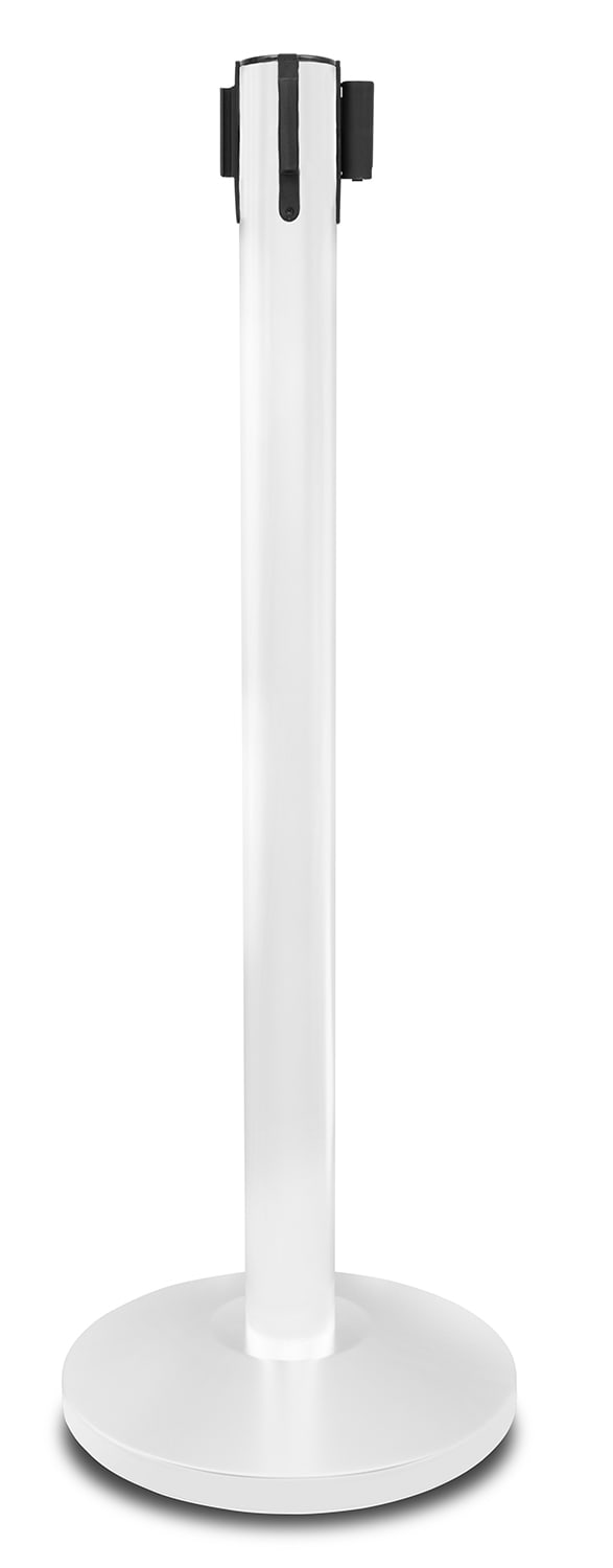 "Premium" Pfosten - weiß, roter Gürtel-1