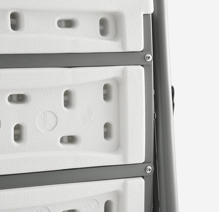 Klappstuhl - weiß-2