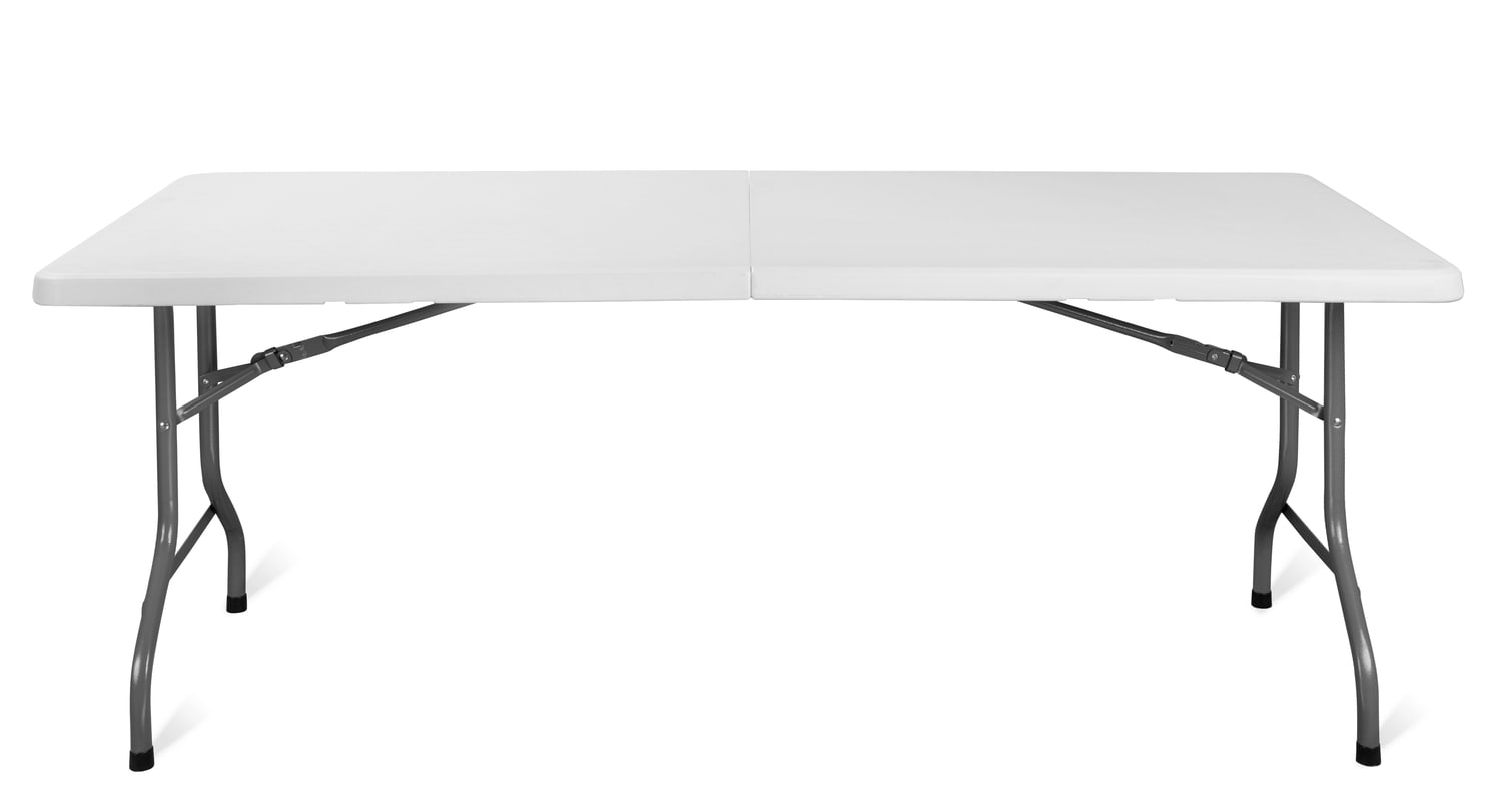 Banketttisch E180 (180x75 cm) - weiss-1