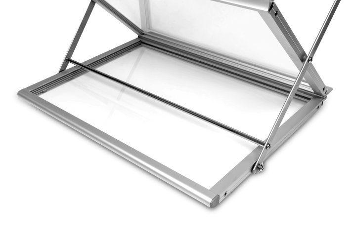 Stạ̈nder Montana A3 im Koffer - silber-1