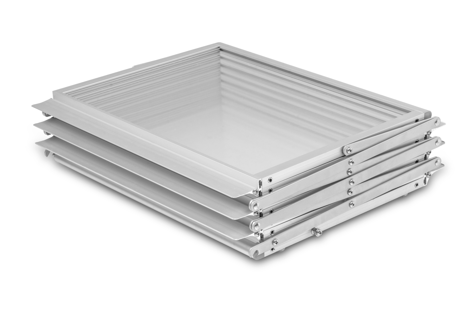 Stạ̈nder Montana A3 im Koffer - silber-2