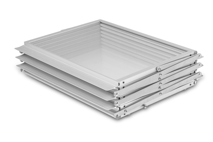 Stạ̈nder Montana A3 im Koffer - silber-2