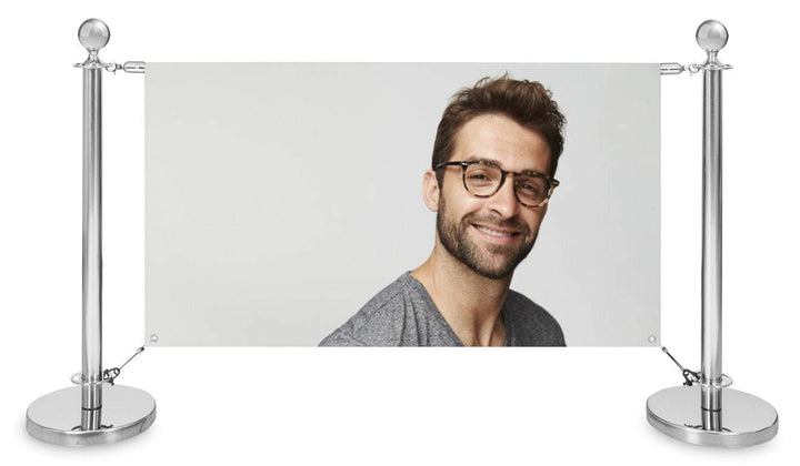 Cafeteriapfosten - Chrom-2