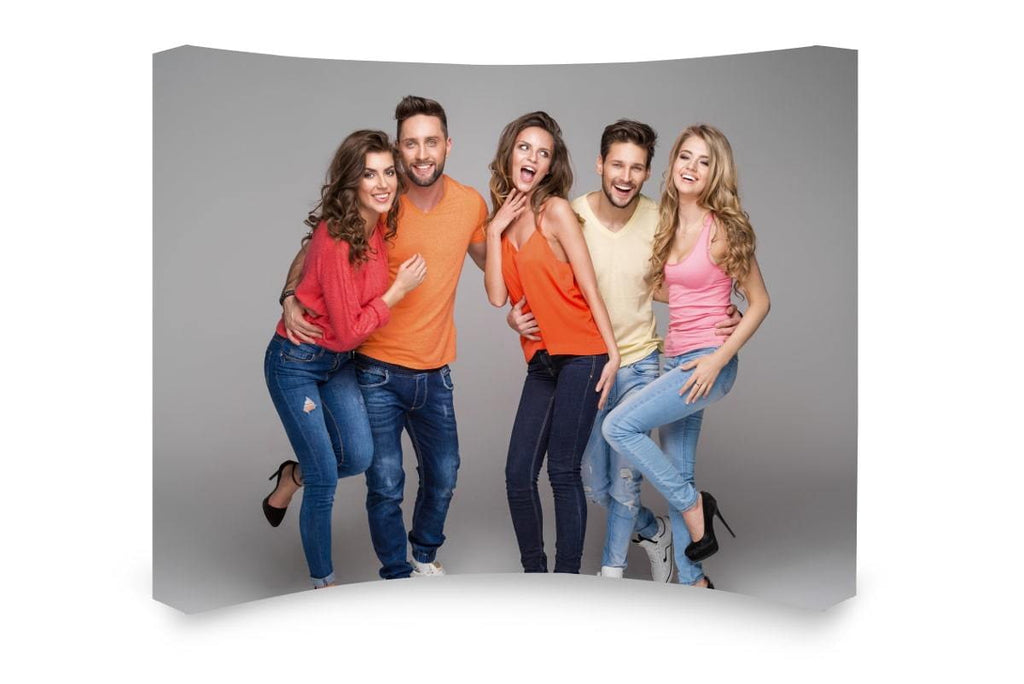 Velcro POP UP gebogen 3x4-4