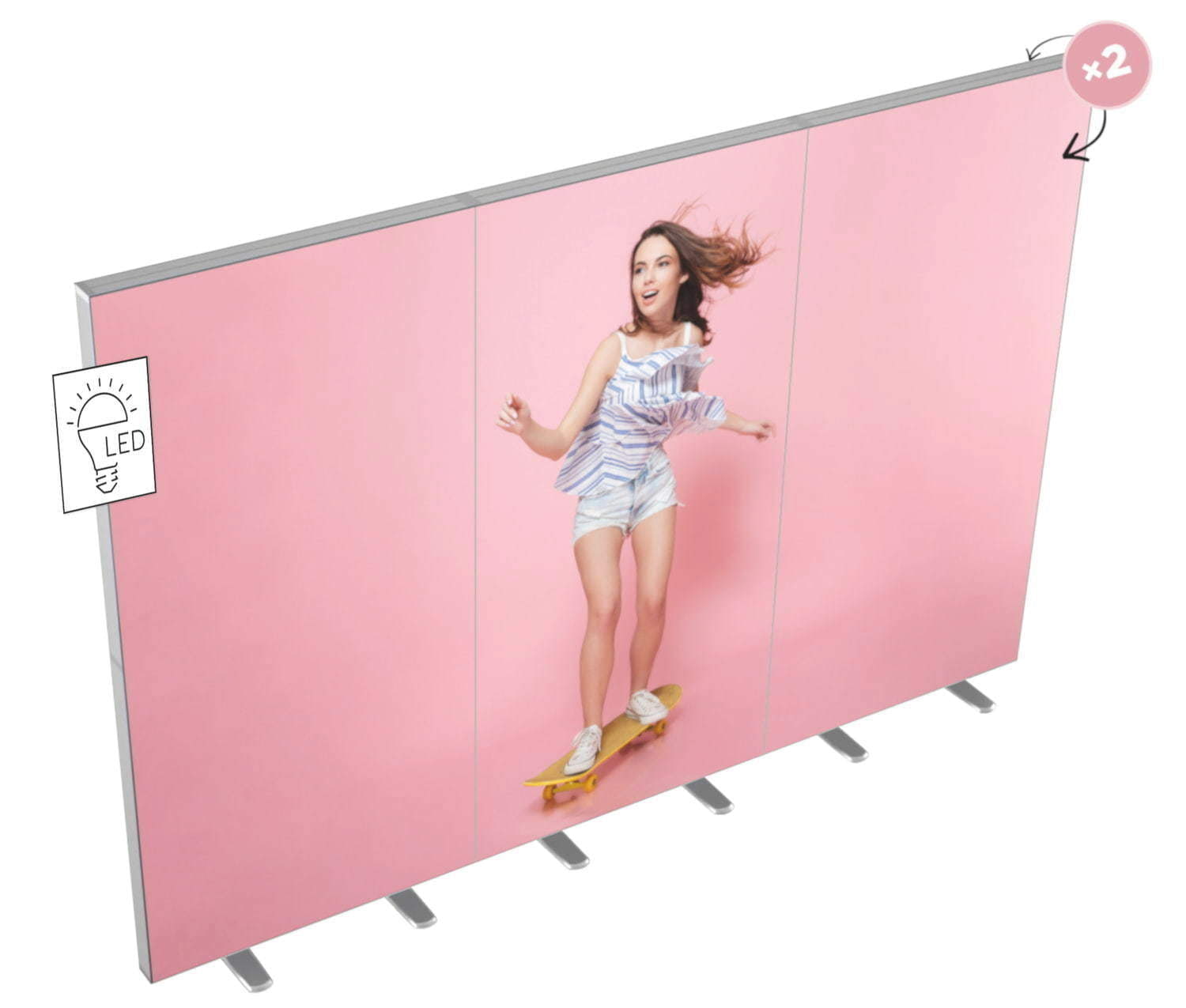 Serienverbinder für LUMIX™/LUMIX™ PRO-System (2 Stück)-2