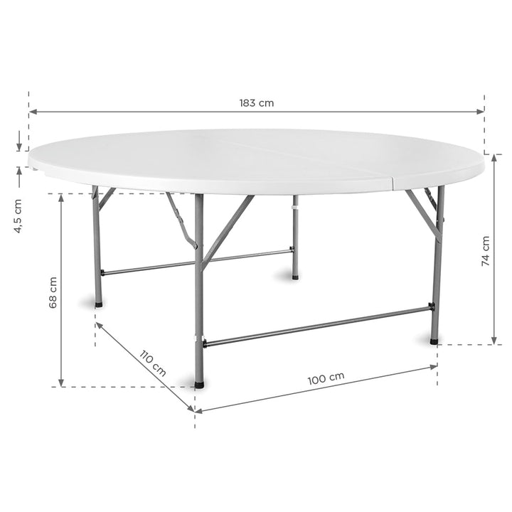 Banketttisch R183 - rund-10