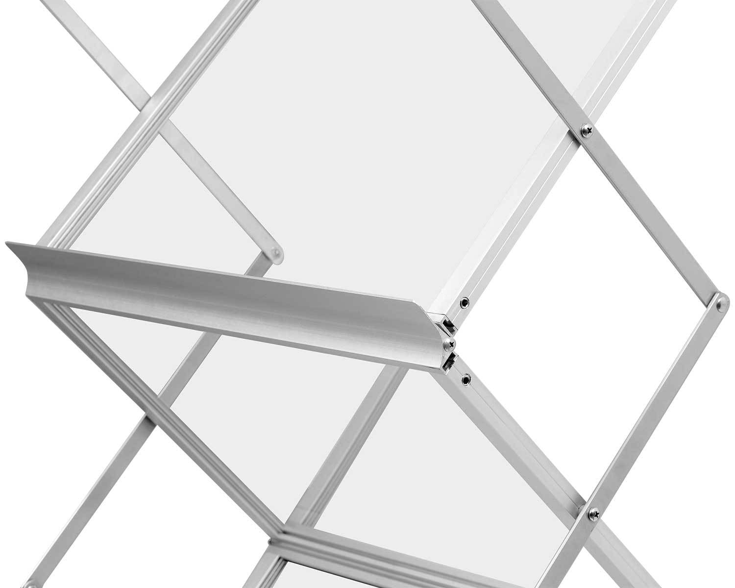 Stạ̈nder Montana A3 im Koffer - silber-5