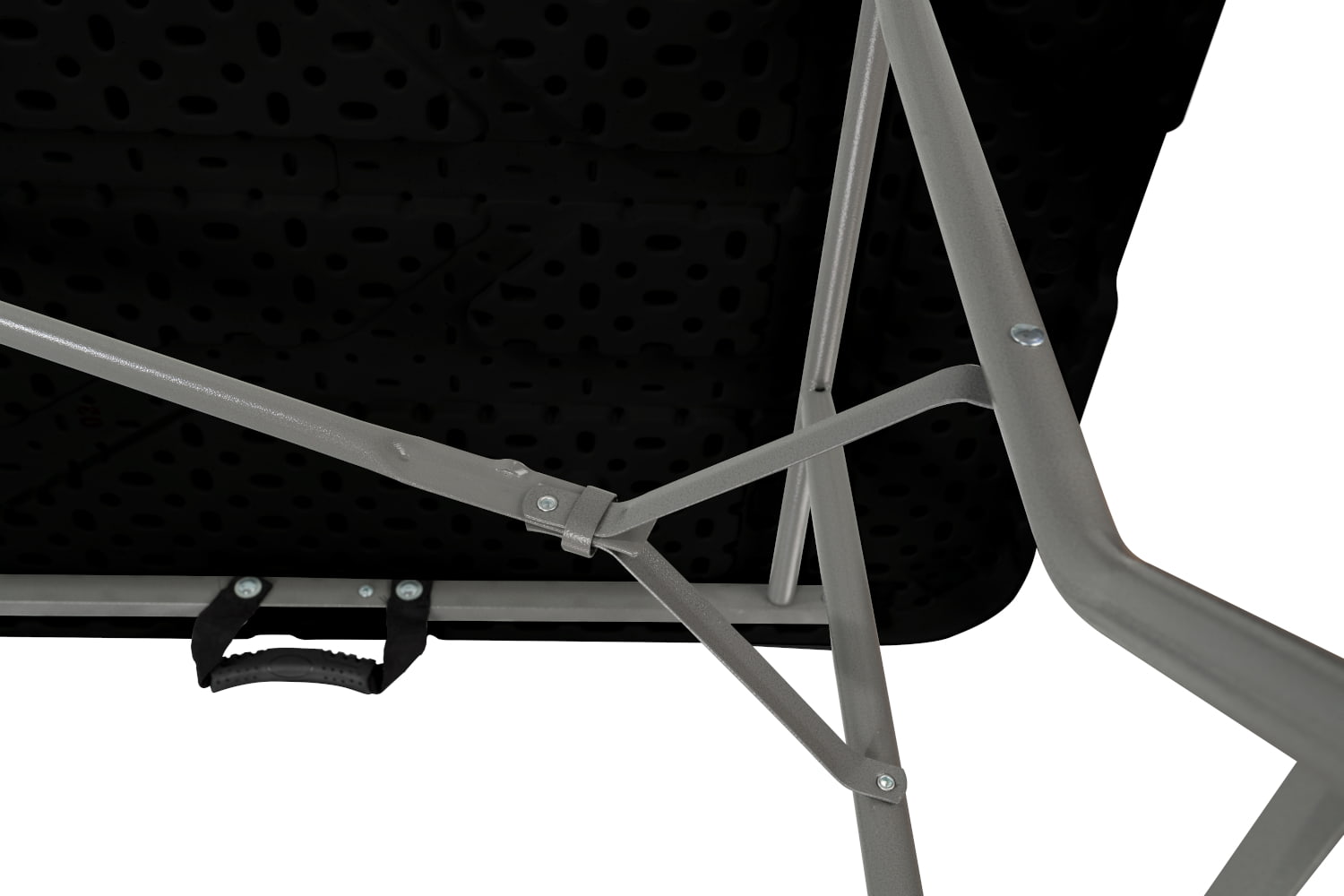 Banketttisch E180 (180x75 cm) - schwarz-4