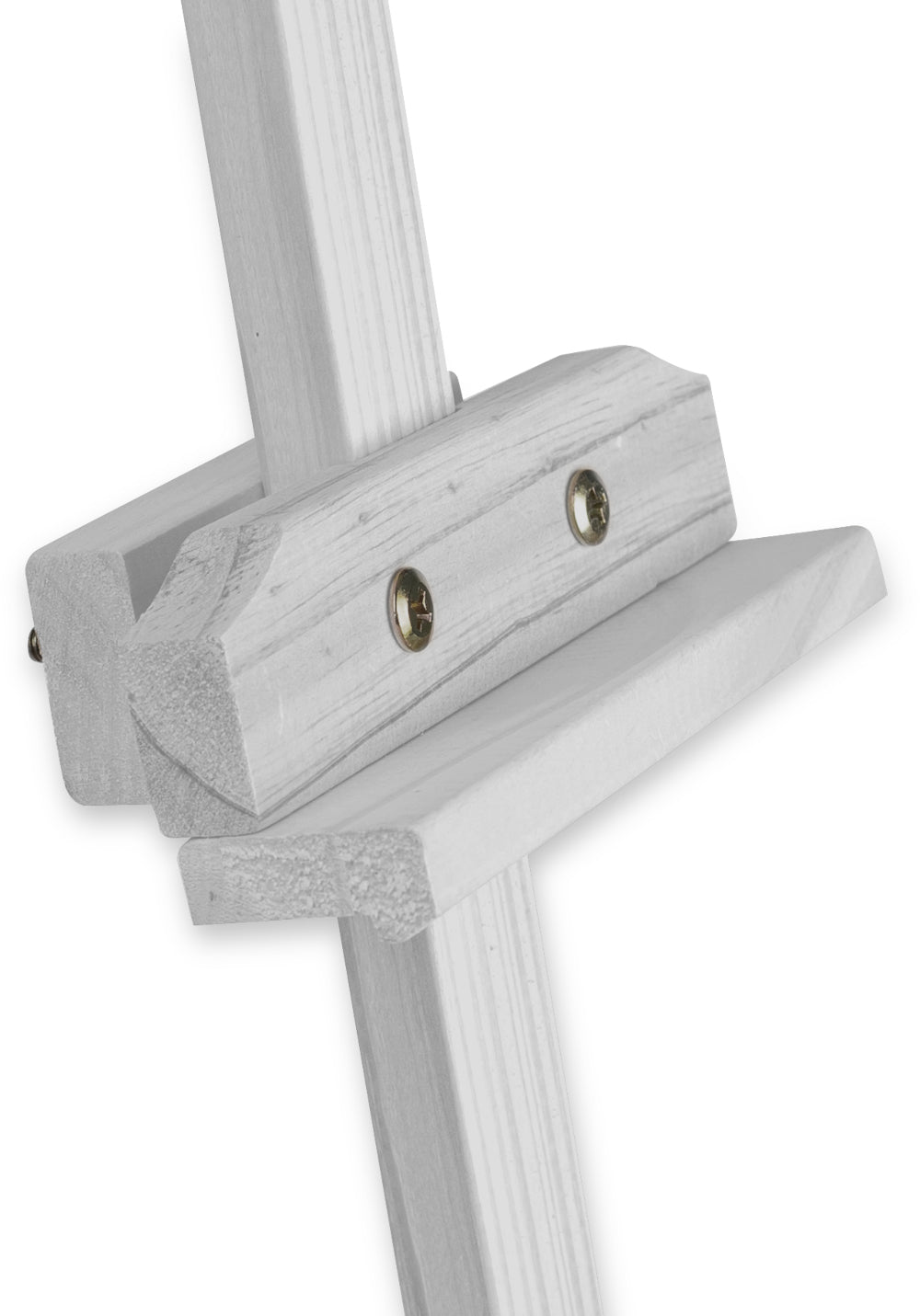 Staffelei aus Holz - weiss-4