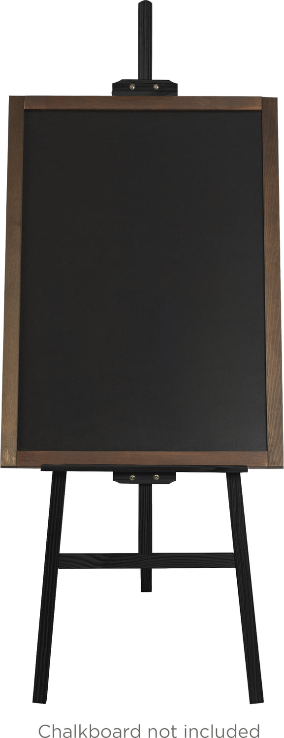 Staffelei aus Holz - schwarz-5