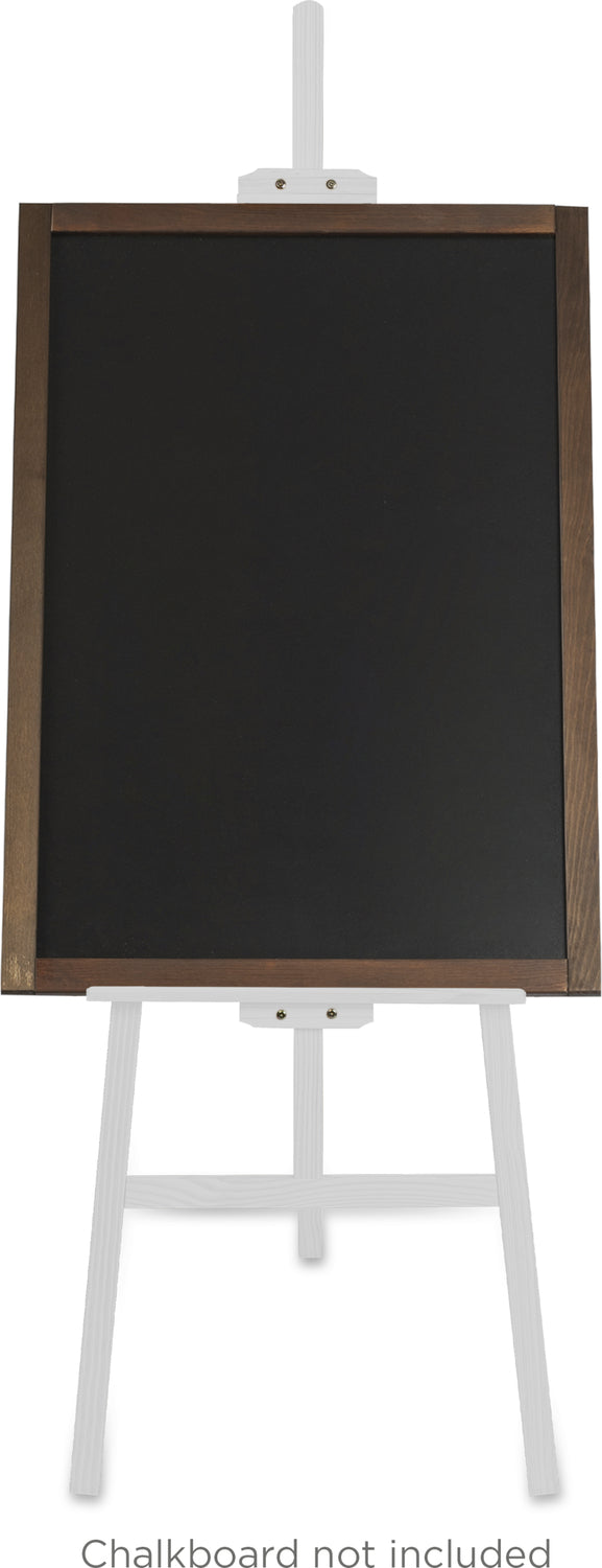 Staffelei aus Holz - weiss-5