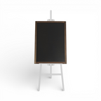 Staffelei aus Holz - weiss-5