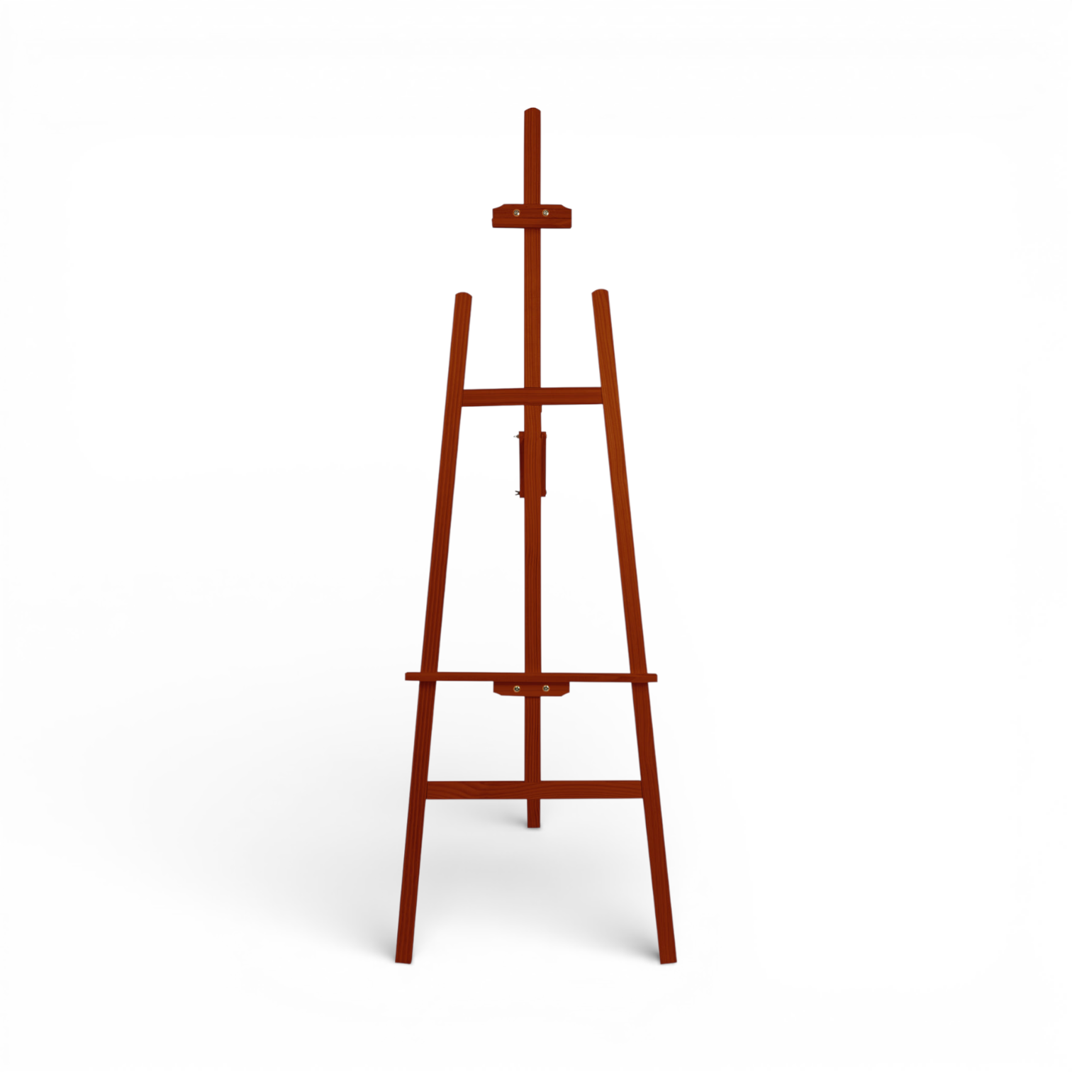 Staffelei aus Holz - mahagoni-1