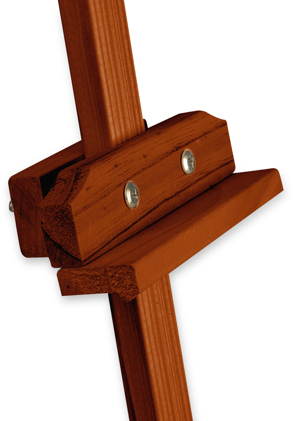 Staffelei aus Holz - mahagoni-4