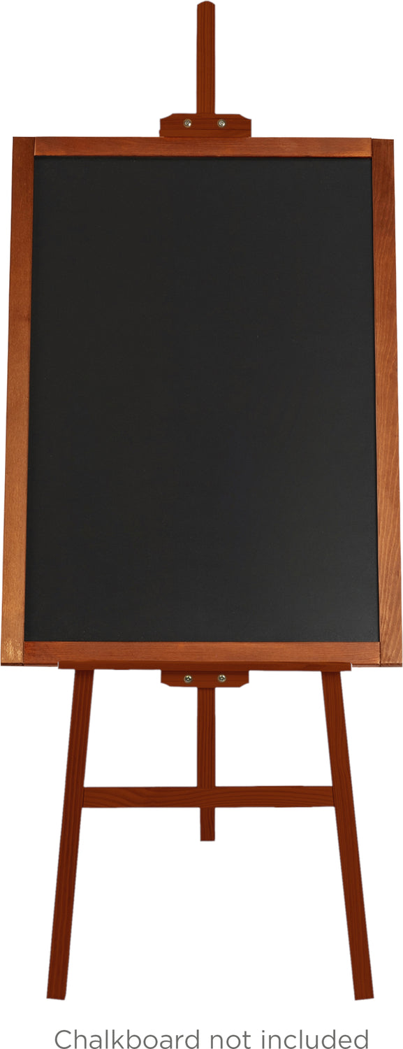 Staffelei aus Holz - mahagoni-5