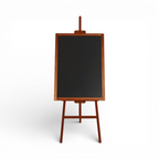 Staffelei aus Holz - mahagoni-5