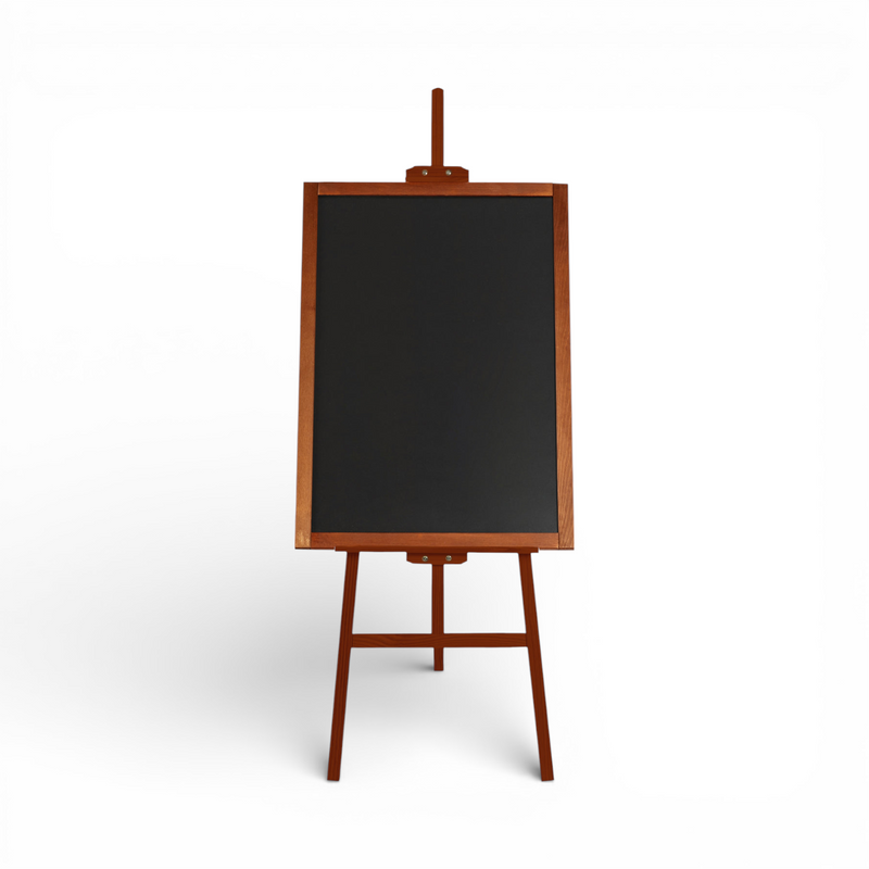 Staffelei aus Holz - mahagoni-5