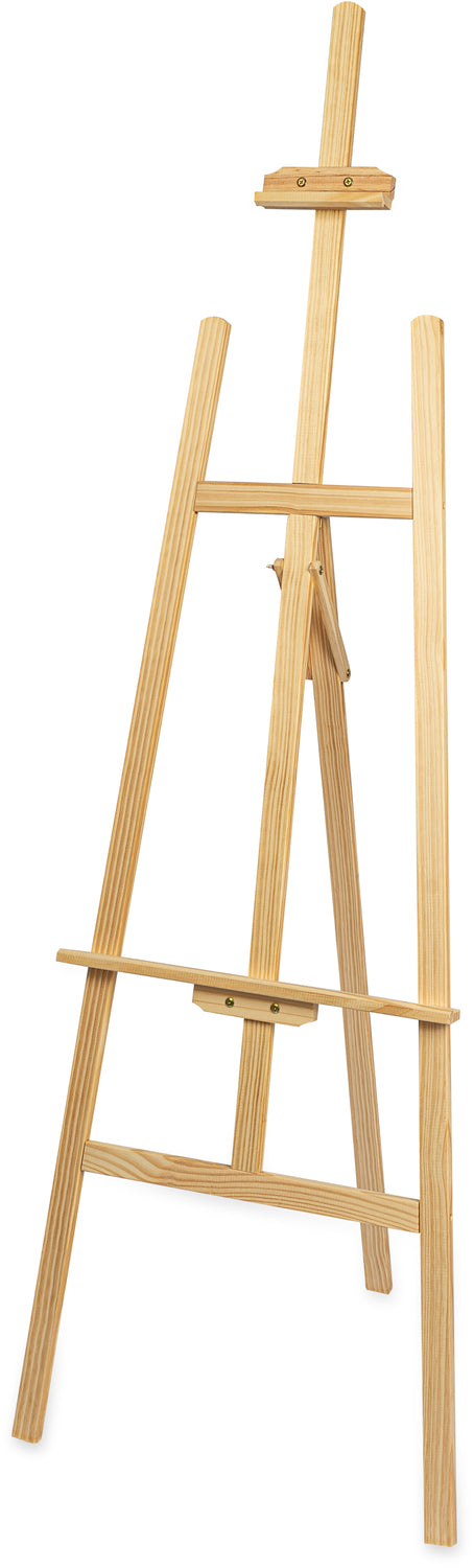 Staffelei aus Holz - natur-2