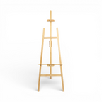 Staffelei aus Holz - natur-3