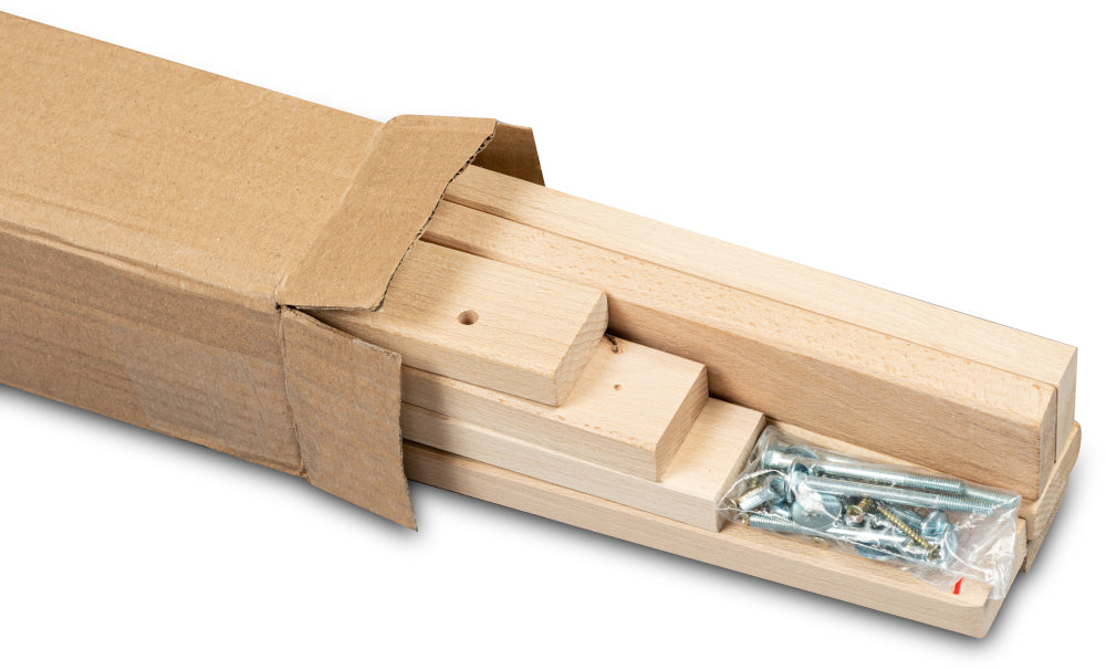 Staffelei aus Holz - natur-6