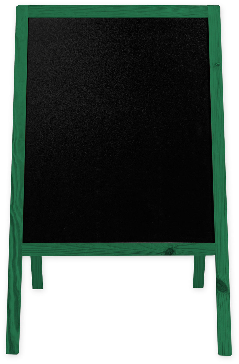 Kreidetafel/Holz Kundenstopper Classic M (60x100 cm) - grün-5