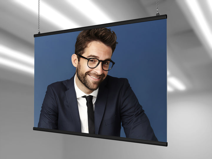 Posterleisten-Set Standard 85 cm - schwarz-1