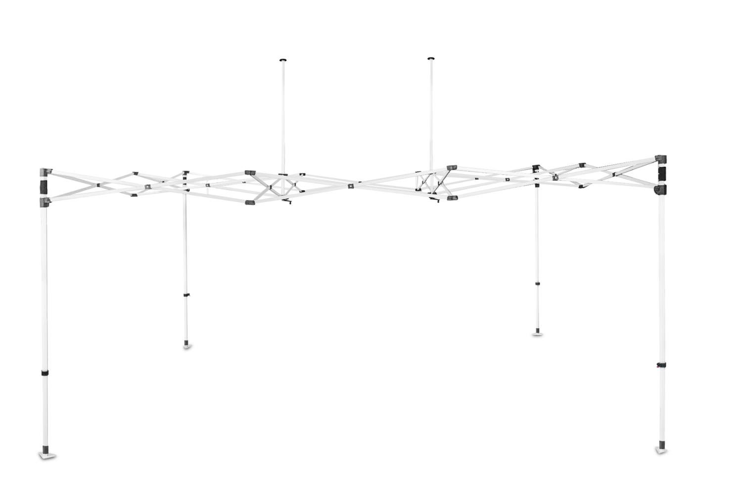 Zeltrahmen aus Stahl "BLANC" 3x4,5 (in einer Transporttasche auf Rädern)-8