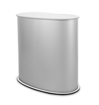 Theke PROMO 2 - WEISSFARBENE TISCHPLATTE-2