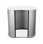 Theke PROMO 2 - WEISSFARBENE TISCHPLATTE-3