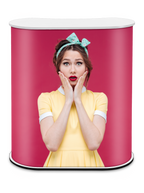 Theke PROMO 2 - WEISSFARBENE TISCHPLATTE-10