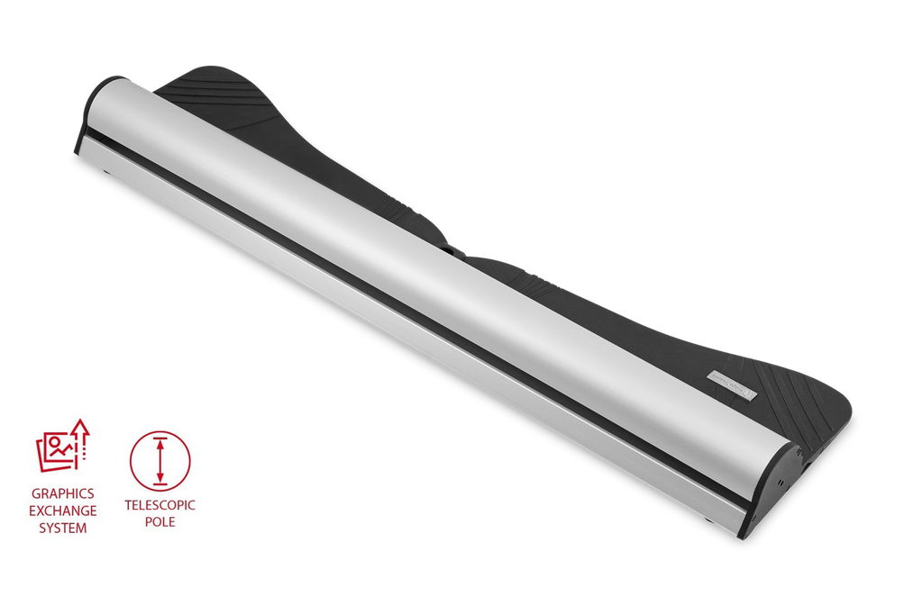 Roll up Clip 85x220 - Grafik-Austausch-System, Teleskopstange-2