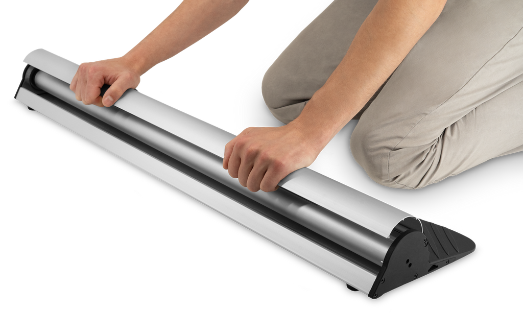 Roll up Clip 85x220 - Grafik-Austausch-System, Teleskopstange-5