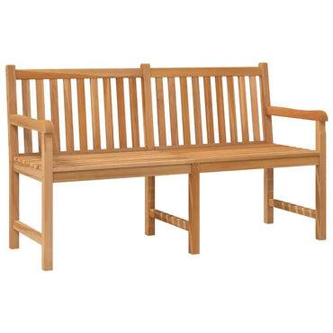 Gartenbank 150 cm Massivholz Teak - Gartenbänke