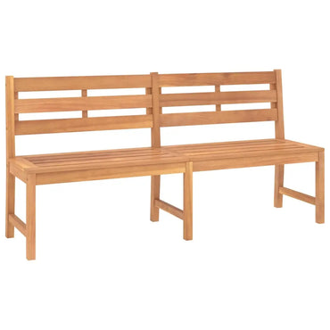 Gartenbank 180 cm Massivholz Teak - Gartenbänke