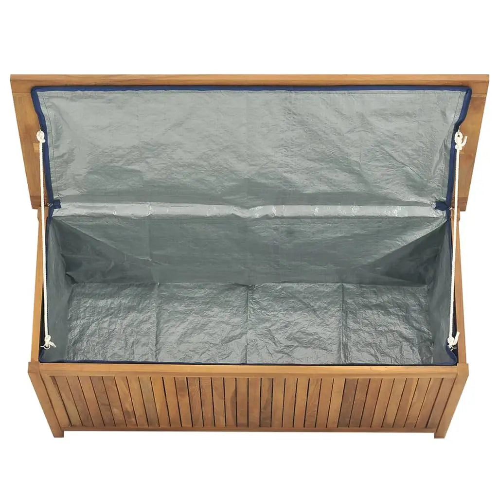 Gartenbox 114x50x58 cm Massivholz Teak - Gartenboxen