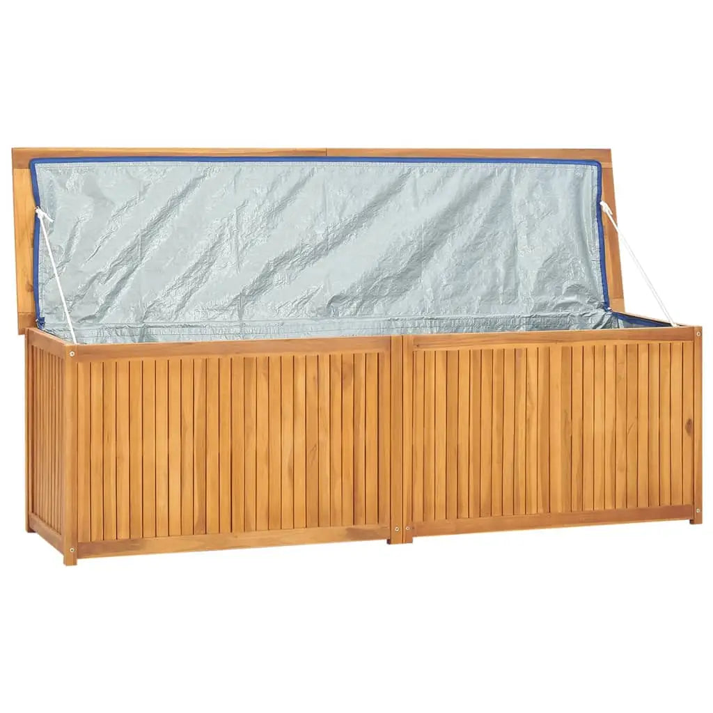 Gartenbox 175x50x55 cm Massivholz Teak - Gartenboxen