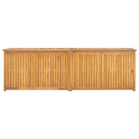 Gartenbox 175x50x55 cm Massivholz Teak - Gartenboxen