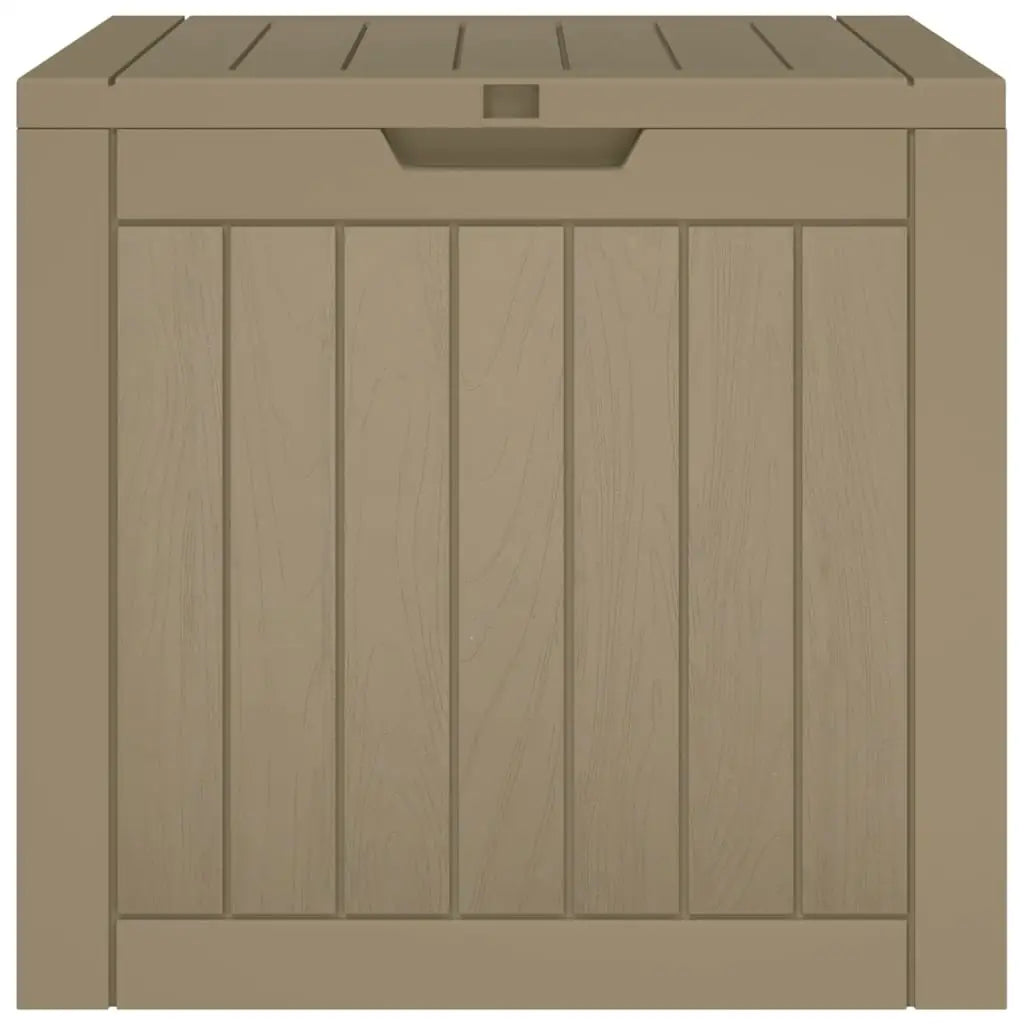 Gartenbox Hellbraun 55,5x43x53 cm Polypropylen - Gartenboxen