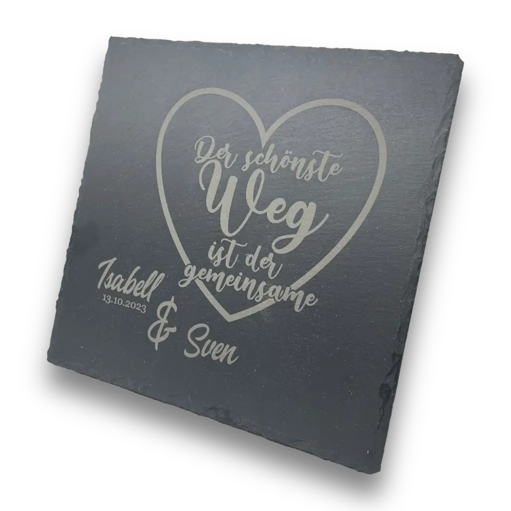 hochwertiges NaturSchiefer Tablett - schiefer