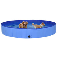 Hundepool Faltbar Blau 300x40 cm PVC - Hundebedarf