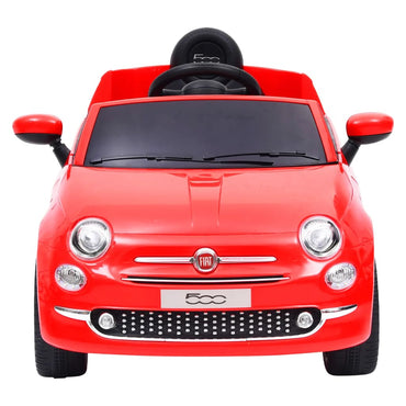 Kinder-Elektroauto Fiat 500 Rot - Lauflernwagen & Rutsch-