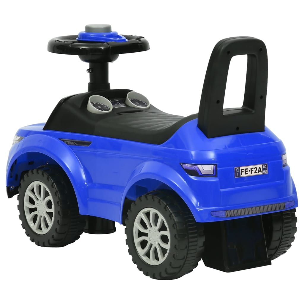 Kinderauto Blau - Lauflernwagen & Rutsch- Tretfahrzeuge