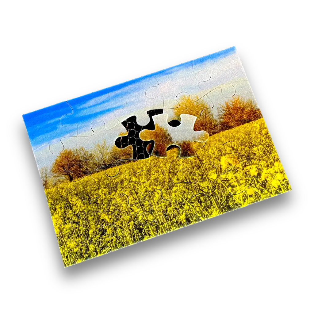 Original Lausitzer Filzpuzzle - 20x28 cm (20 Teile)