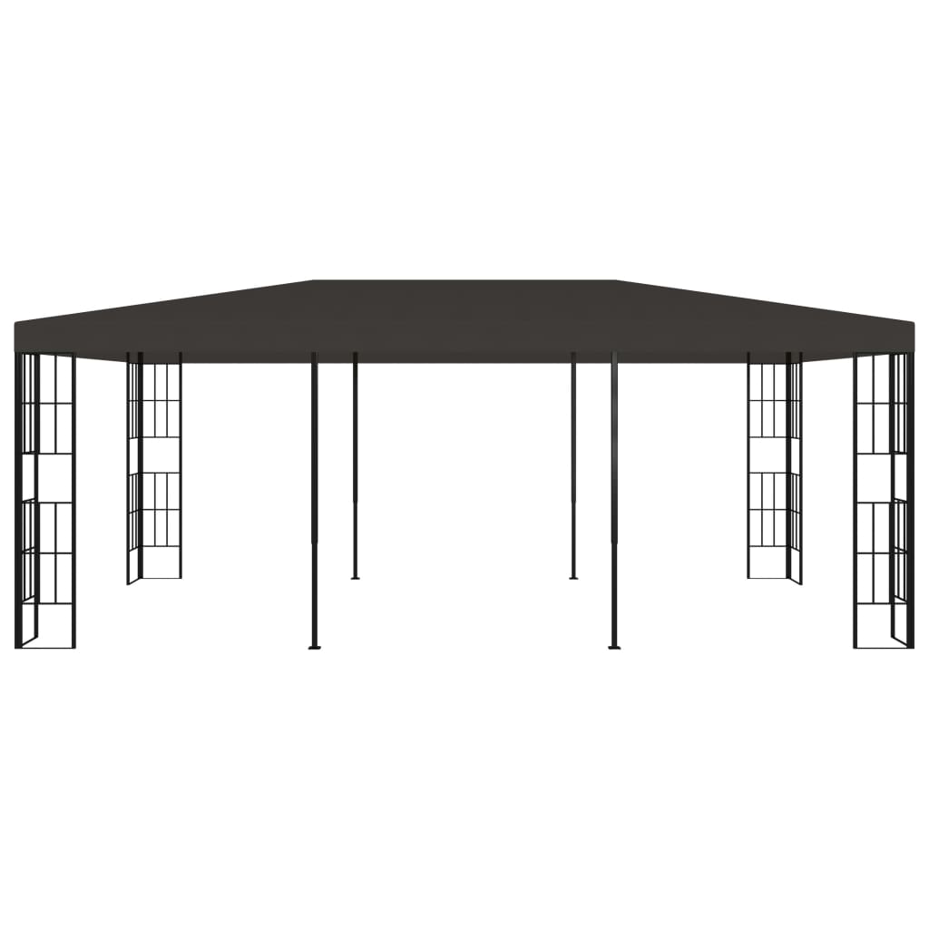 Pavillon 3x6 m Anthrazit - Pavillons & Partyzelte