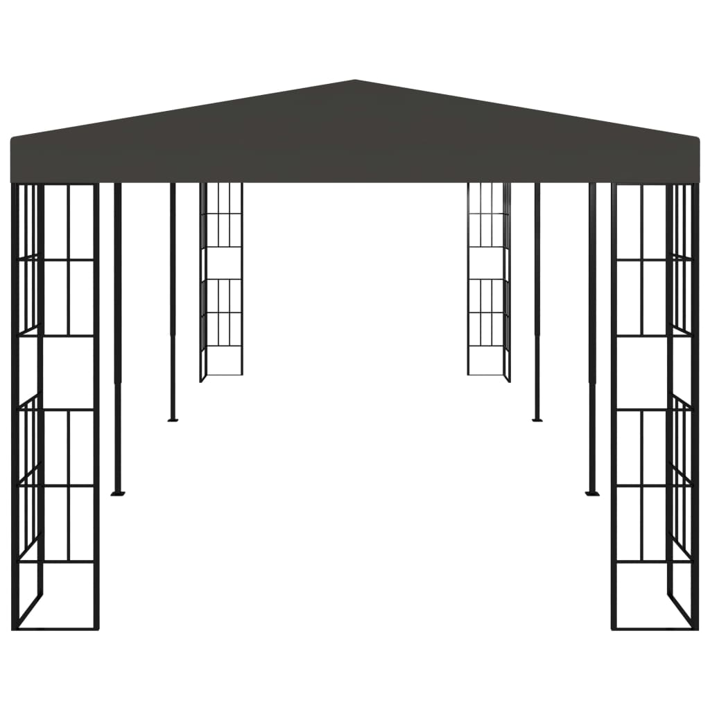 Pavillon 3x6 m Anthrazit - Pavillons & Partyzelte