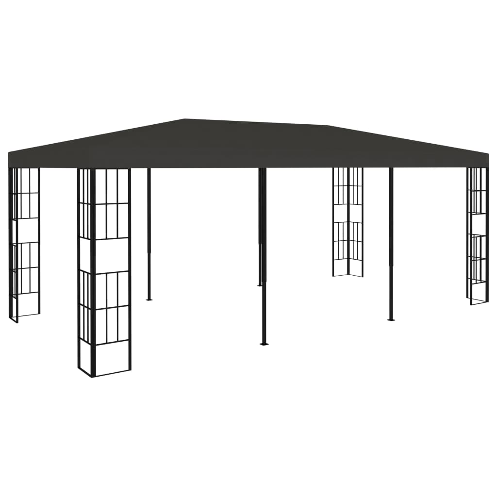 Pavillon 3x6 m Anthrazit - Pavillons & Partyzelte