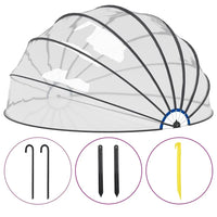 Pool - Kuppel 559x275 cm - Poolabdeckungen & - unterlagen