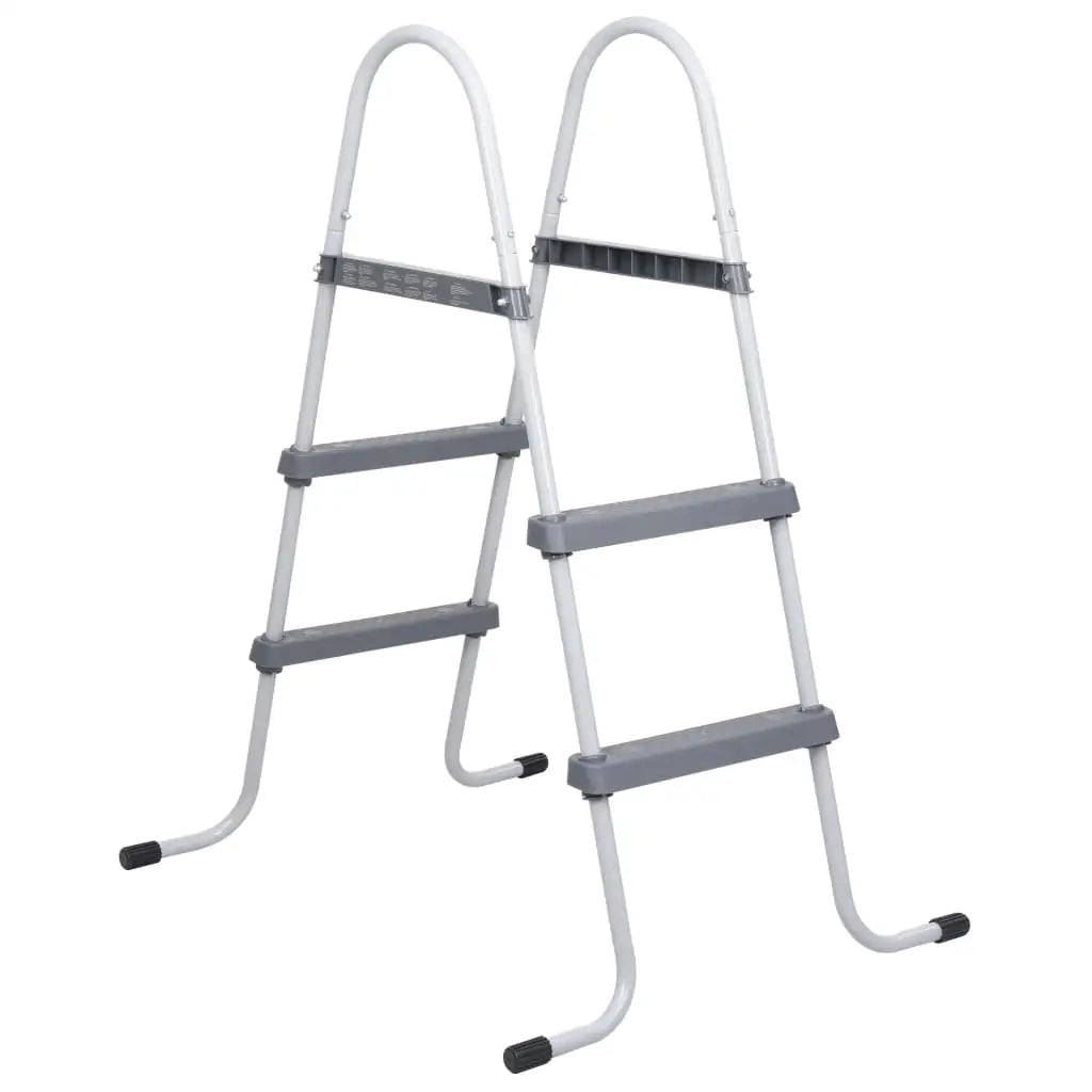 Pool - Leiter Grau 84 cm Stahl - Pool - Lleiter - treppen &