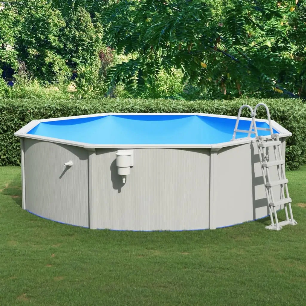 Pool mit Sicherheitsleiter 460x120 cm - Pools